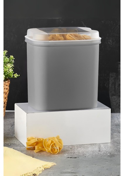 Masal Saklama Kabı Beyaz 4.5 Litre