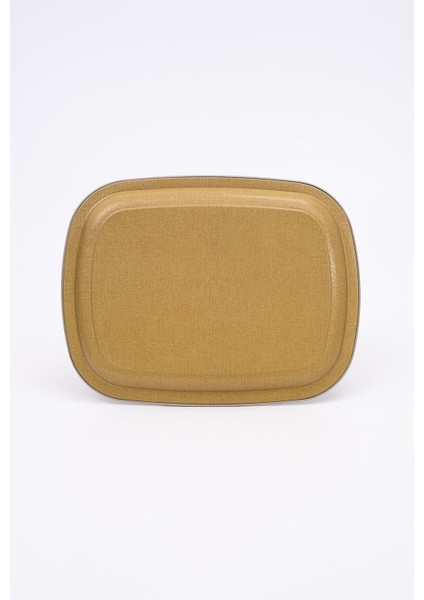 EE171-7F Azura Coffee Desenli Oval Tepsi 24X31 cm fırsatları
