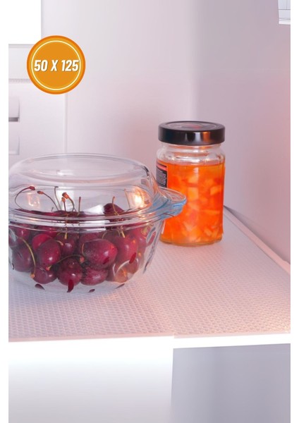 Şeffaf Raf Örtüsü 50X125 cm