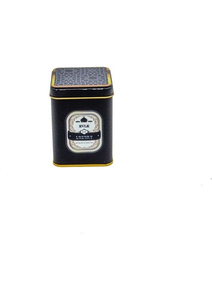 ER008-V2 Trellis Desenli Kare Metal Saklama Kabı 8x8 cm fiyatları