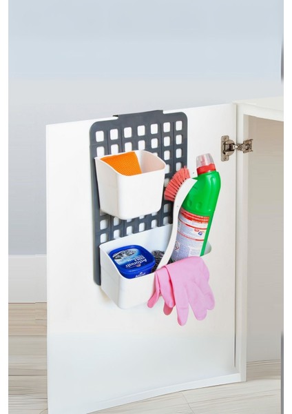 Seviye Ayarlı Dolap Kapağı Düzenleyici 1 Geniş 1 Dar