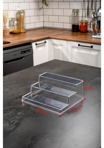 12'li Gümüş Katlı Stantlı Baharatlık Seti indirimleri