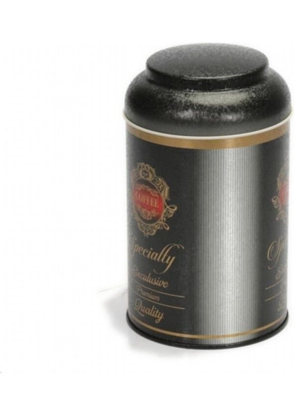 Premium Desenli Kahve Saklama Kabı Metal 1.4 lt - Siyah modelleri