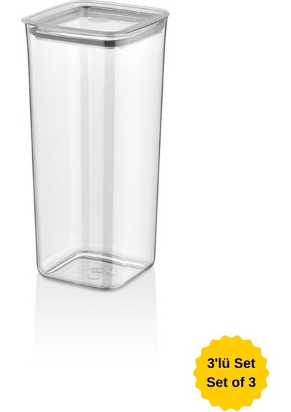 Sude Kare Saklama Kabı 3 x 2 Litre fiyatları