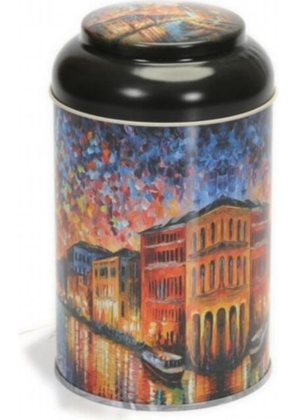 Afremov Desenli Metal Erzak Saklama Kabı 1.4 lt - Çok Renkli fiyatları