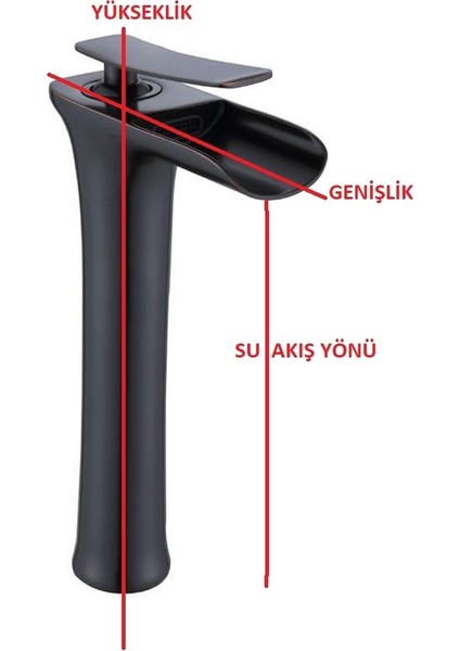 Şelale Çanak Banyo Lavabo Bataryası Gold (Hediyeniz Açıklama Kısmındadır !!! ) fiyatları