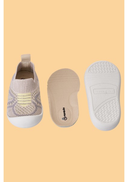 Docol Unisex Çocuk&bebek Esnek, Rahat Ortopedik Taban Bej Günlük Ilk Adım Ayakkabısı ve Sneaker fırsatları