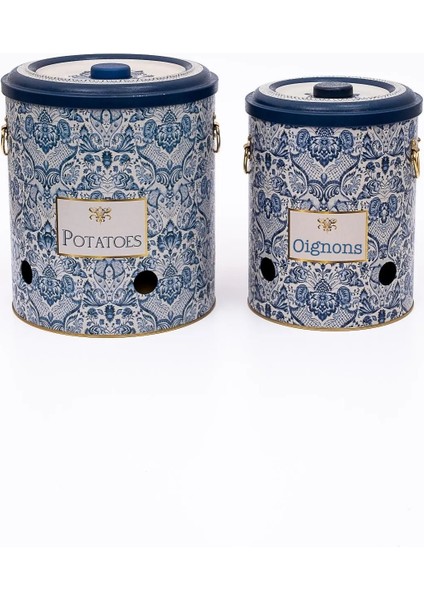 ERB23T6 Patates-Soğan Saklama Kabı 2 Li Set, Azulejos fiyatları