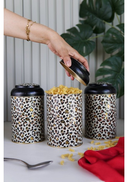 ERB04V4 Silindir Saklama Kabı Ø105 3 Lü Set, Leo