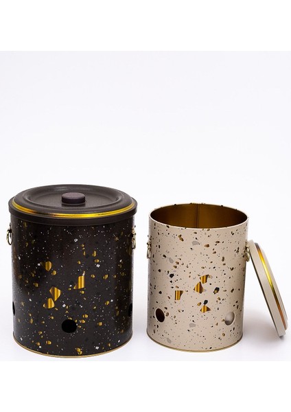 ERB23U4 Patates-Soğan Saklama Kabı 2 Li Set, Terrazzo modelleri