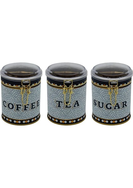 ERB19U1 Silindir Saklama Kabı Kilitli Ø90 3 Lü Set, Mosaic fiyatları