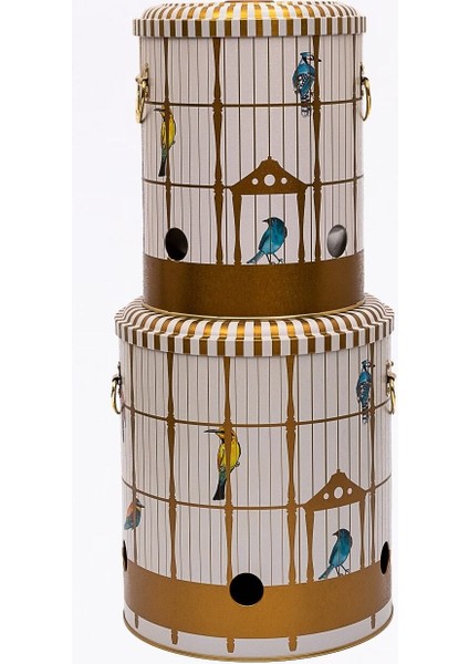 ERB23T7 Patates-Soğan Saklama Kabı 2 Li Set, Bird Cage fırsatları