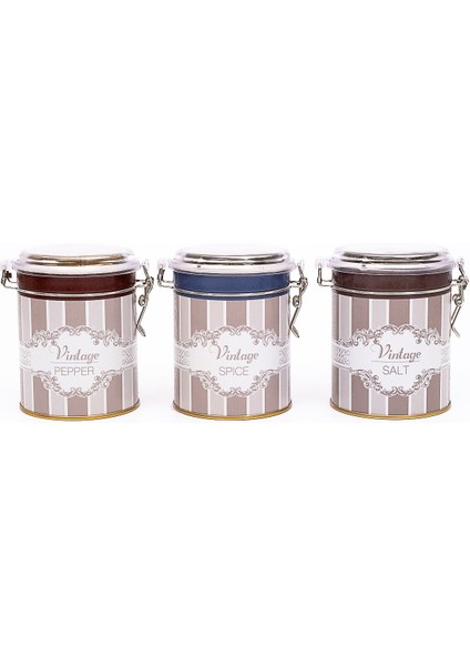 ERB19V5 Silindir Saklama Kabı Kilitli Ø90 3 Lü Set, Elegance fiyatları