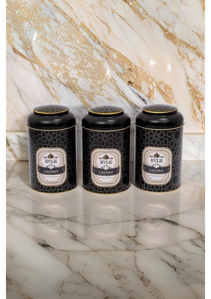 ERB04V2 Silindir Saklama Kabı Ø105 3 Lü Set, Trellis