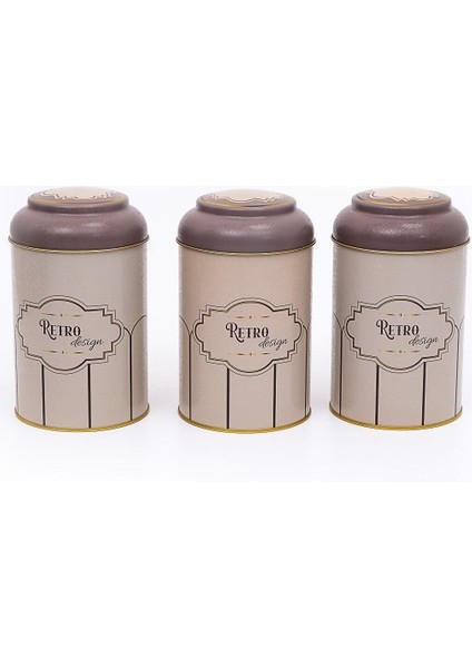 ERB04U6 Silindir Saklama Kabı Ø105 3 Lü Set, Retro fiyatları