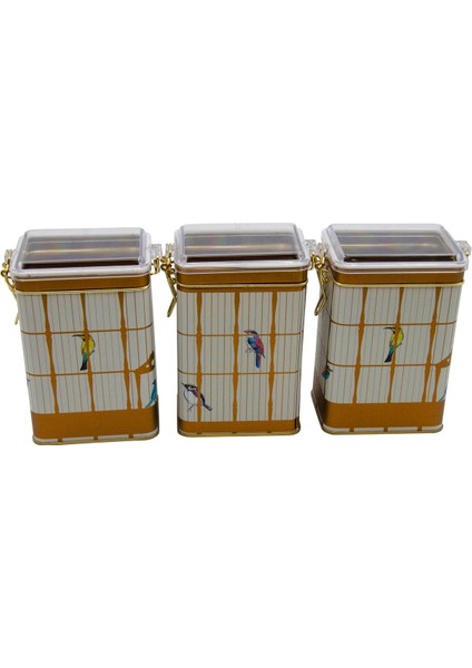 ERB21T7 Dikdörtgen Kilitli Saklama Kabı 75X100X150 3 Lü Set, Bird Cage
