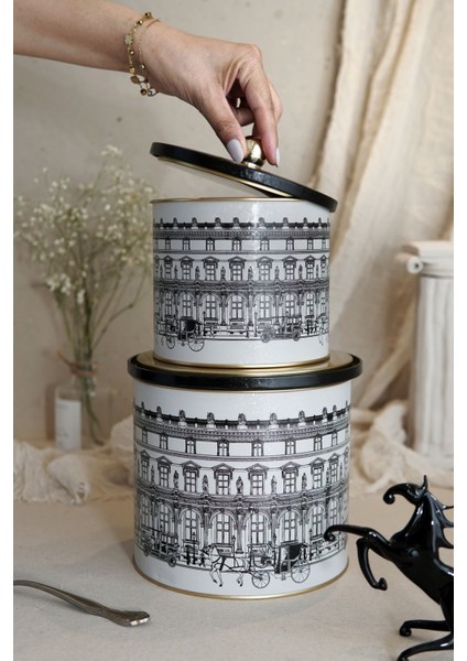 ERB45T9 Ø175, Ø140 Çap Topuz Kulplu 2 Li Set H:125, H:155, City