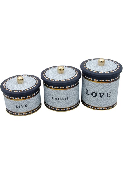 ERB30U1 Yuvarlak Kutu Ø140, Topuz Kulp, 3 Lü Set, Mosaic fiyatları