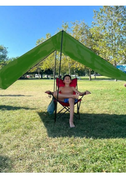 Kamp Araç Yan Tente Gölgelik Plaj Güneşlik Piknik Plaj Çadırı Çantalı