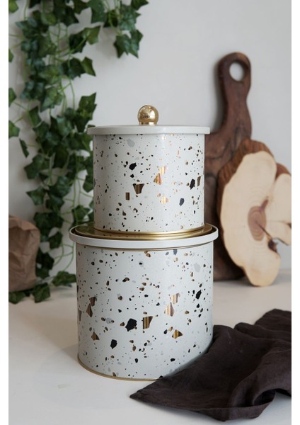 ERB45U4 Ø175, Ø140 Çap Topuz Kulplu 2 Li Set H:125, H:155, Terrazzo fiyatları