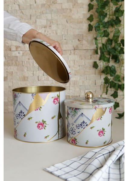 ERB45U5 Ø175, Ø140 Çap Topuz Kulplu 2 Li Set H:125, H:155, Kint Sugi