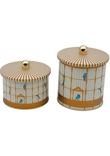 ERB45T7 Ø175, Ø140 Çap Topuz Kulplu 2 Li Set H:125, H:155, Bird Cage modelleri