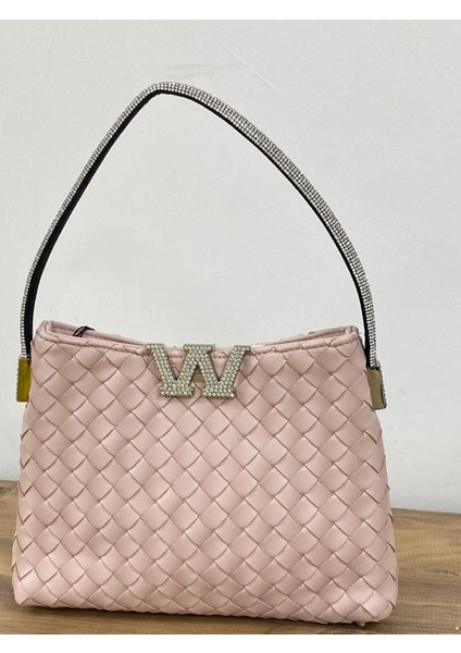 BO33046 Renk:pembekadın El & Omuz Çapraz Kadın Çanta modelleri