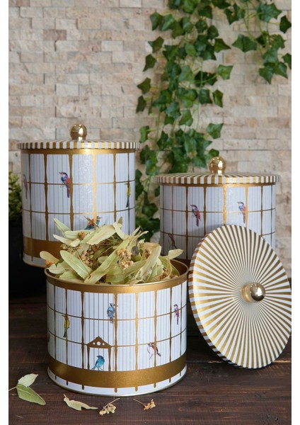 ERB31T7 Yuvarlak Kutu Ø175, Topuz Kulp, 3 Lü Set, Bird Cage fiyatları