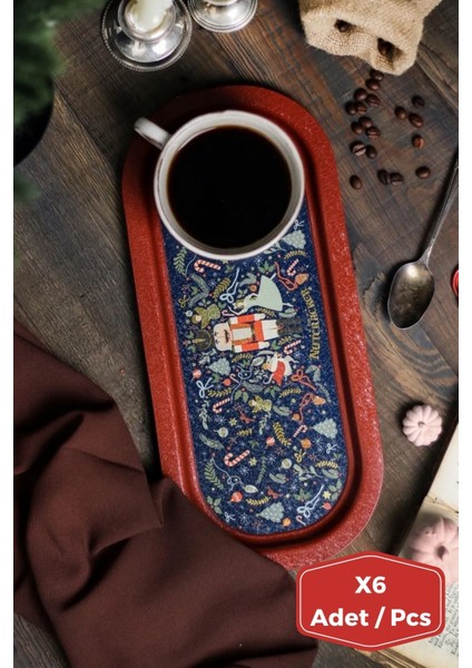 Baton Tepsi Set, 6'lı