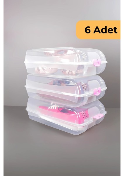 Ayakkabı Koruma Kutusu, 6'lı Set