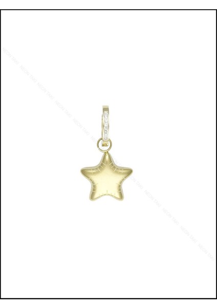 Zirkon Taşlı, Kalp, Sallantılı Model, Paslanmaz Çelik Küpe 374, Altın Renk modelleri