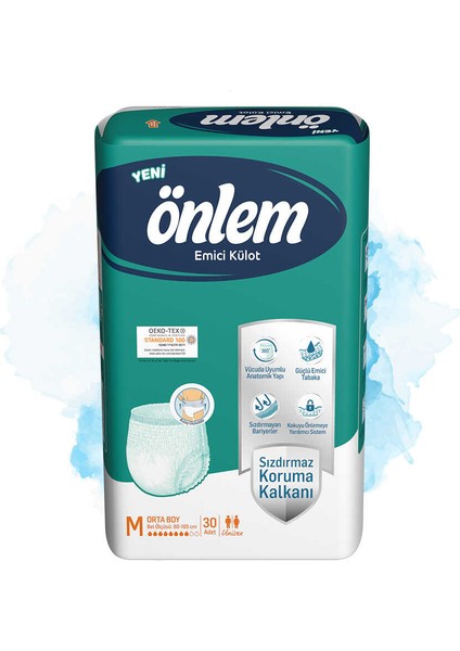 Medium Emici Külot - 30 Adet