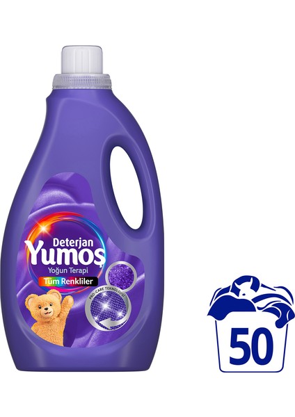 Sıvı Bakım Deterjanı Yoğun Terapi Tüm Renkliler 50 Yıkama 2500 ml