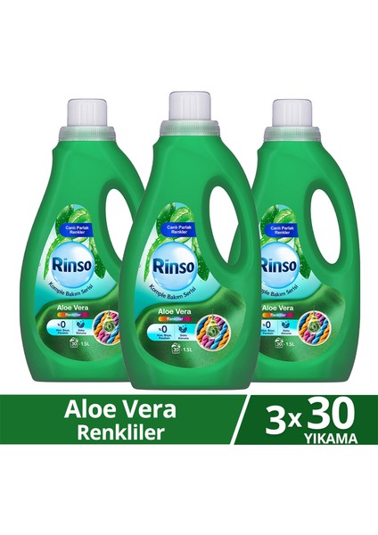 Sıvı Çamaşır Deterjanı Komple Bakım Serisi Argan Özü Renkliler ve Siyahlar Için 2.5 L X3