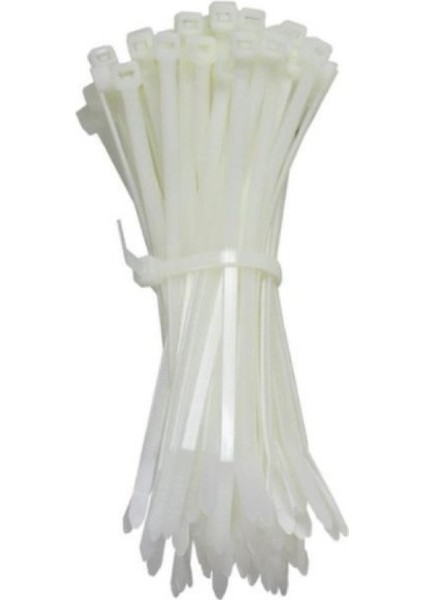 200DW ,200X4.8MM 100-ADET Beyaz Kablo Bağı