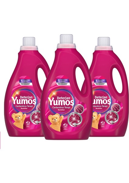 Sıvı Bakım Deterjanı Canlandırıcı Terapi Renkliler 50 Yıkama 2500 ml X3 fiyatları