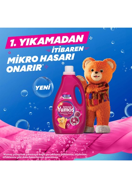 Sıvı Bakım Deterjanı Canlandırıcı Terapi Renkliler 50 Yıkama 2500 ml X3 modelleri