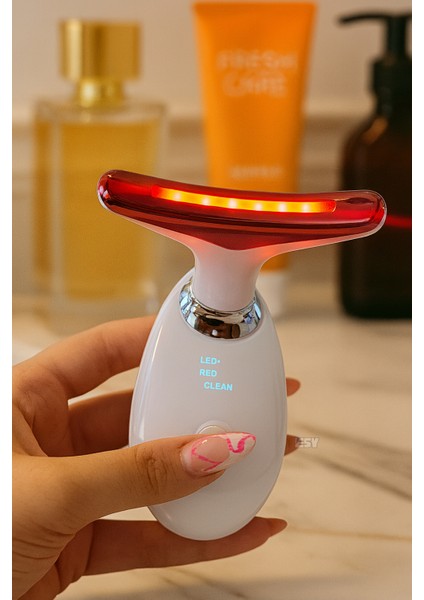 Ems Güzellik Cihazı – Yüz Masaj Aleti Işık Terapi Destekli (3 Modlu) fiyatları