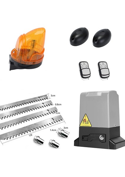 800 kg Yana Kayar Kapı Motor Seti - Bahçe Kapısı, Garaj Kapısı modelleri