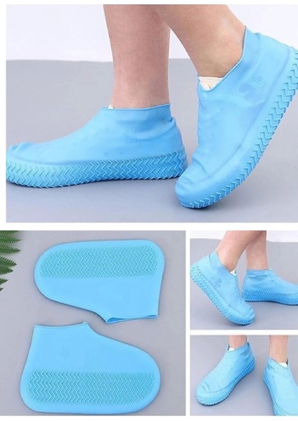 Suya Dayanıklı Silikon Ayakkabı Yağmurluğu - Ayakkabı Kılıfı Kadın modelleri