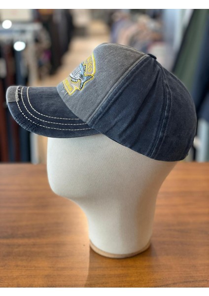 Yıkamalı Eskitme Vintage Fishing Logo Cap Şapka fiyatları