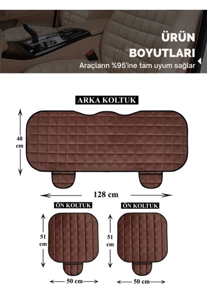 Tiguan Koltuk Minder Ortopedik Cepli Araç ve Kılıf Seti–tam Uyumlu,taba Renk,konforlu Tasarım indirimleri