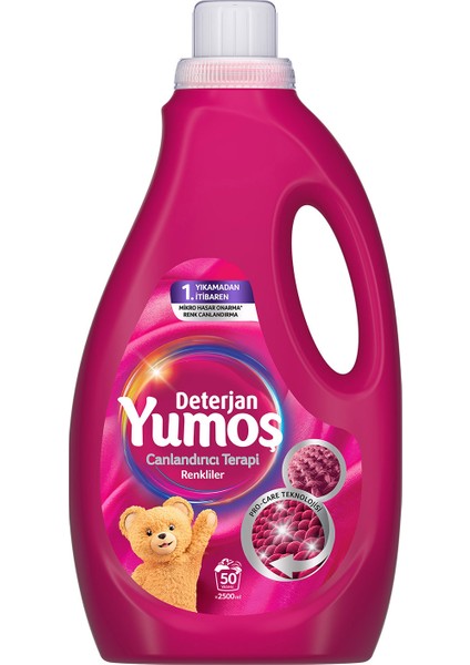 Sıvı Bakım Deterjanı Canlandırıcı Terapi Renkliler 50 Yıkama 2500 ml fiyatları