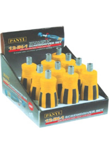 Panyı 12 Parçalı Cırcırlı Tornavida