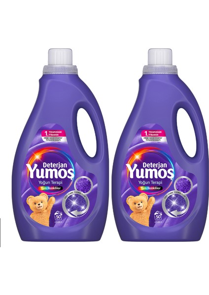 Sıvı Bakım Deterjanı Yoğun Terapi Tüm Renkliler 50 Yıkama 2500 ml X2 fiyatları