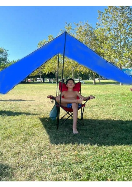 Kamp Araç Yan Tente Gölgelik Plaj Güneşlik Piknik Plaj Çadırı Çantalı