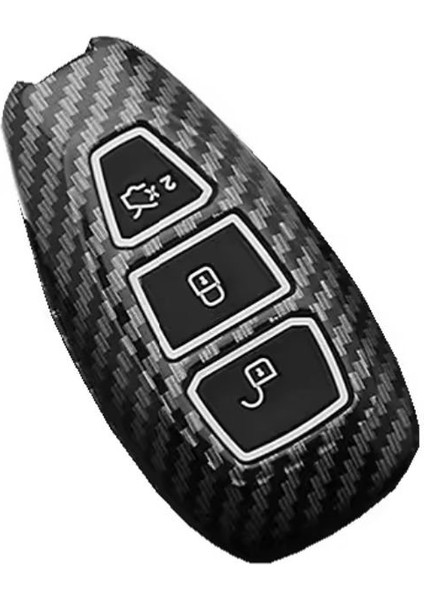 Ford Focus Fiesta Kuga Mondeo Smax Cmax Ecosport Karbon Anahtar Kılıf 2.resime Bakınız