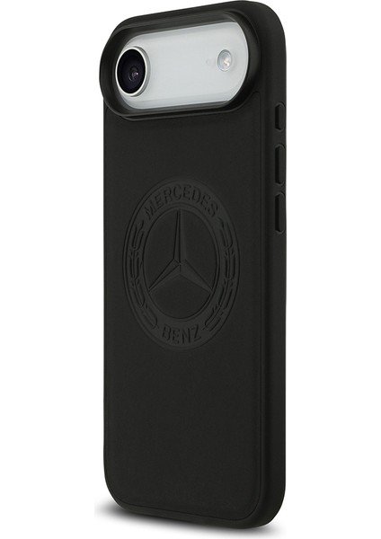 iPhone 17 Air Kılıf Mercedes Benz Lisanslı M-Safe Şarj Hakiki Deri Nostaljik Yıldız Dizayn Siyah fiyatları