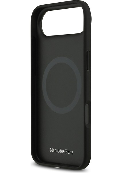 iPhone 17 Air Kılıf Mercedes Benz Lisanslı M-Safe Şarj Hakiki Deri Nostaljik Yıldız Dizayn Siyah fırsatları