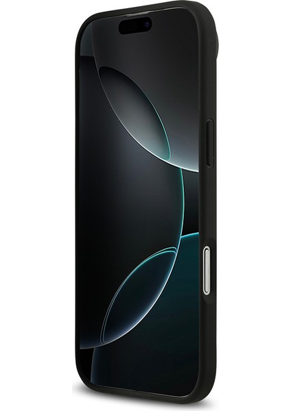 iPhone 17 Air Kılıf Mercedes Benz Lisanslı M-Safe Şarj Hakiki Deri Nostaljik Yıldız Dizayn Siyah